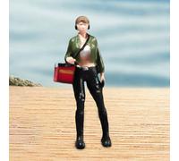 Personaggio Courier Consegna Cibo Scala HO 1:87 Statuina Fattorino Multiscala
