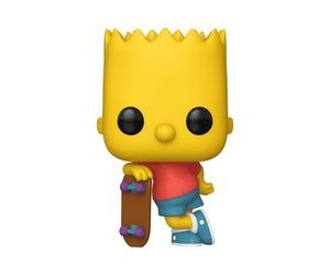 Personaggio da collezione Funko Bart Simpson, vinile multicolore, 89 mm, concesso in licenza da The Simpsons