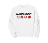 Personaggio dei Fumetti retrò di Flash Gordon Red Heads Felpa