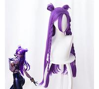 Personaggio del gioco LOL K/DA Akali Parrucche Cosplay KDA Capelli Sintetici Resistente Al Calore Perucas Cosplay K/DA Ahri Kaisa Parrucca Cosplay
