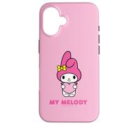 Personaggio My Melody davanti e dietro Custodia per iPhone 16