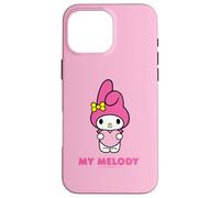 Personaggio My Melody davanti e dietro Custodia per iPhone 16 Pro Max
