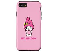 Personaggio My Melody davanti e dietro Custodia per iPhone SE (2020) / 7/8