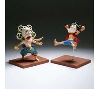 Personaggio one piece - Wcf Monkey D.Luffy & Ener Log Stories - Banpresto