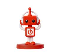 FABA Personaggio Sonoro ME rosso - Crea la tua storia! Registra la tua voce, 60 Minuti di Registrazione, Playlist personalizzate (estendibile a 90 minuti al primo accesso all'APP MYFABA)