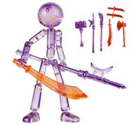 Personaggio Stop Motion, Opzione Gioco Di Ruolo Avanzato, 12x3x8,5 Cm, Modello Di Robot Mobile Multi-snodato, Bambola Meccanica A Corpo Intero, Design Altamente Snodabile, Per Fan, Adolescenti E Adult