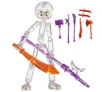 Personaggio Stop Motion, Opzione Gioco Di Ruolo Avanzato, 12x3x8,5 Cm, Modello Di Robot Mobile Multi-snodato, Bambola Meccanica A Corpo Intero, Design Altamente Snodabile, Per Fan, Adolescenti E Adult