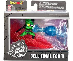 Personaggio Super Sayian Cell Final Forma Dragon Ball Blast Bandai Nuovo