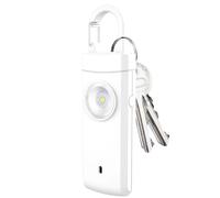 Personal Alarm | 130dB Siren Loud Type-C Ricaricabile Equipment | Portachiavi di sicurezza per donna - For Outdoor Commuting Walking Hotel Travel Camping College Girl Health Men Night Door