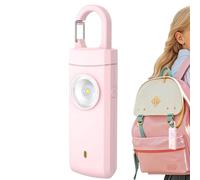 Personal Alarm Siren, Type C Rechargeable Safety Device, with Led Security Tool Protection Accessory Portable Alarm for Outdoor Commuting Walking Hotels Travel Camping College