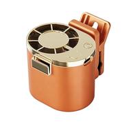 Personal Clamp on Fan,360 Degree Rotatable Bladeless | Clamp-On Rechargeable Fan Portable,for Commuting Camping Beach Music Festival Cycling Public Transport Gardening