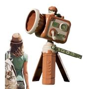 Personal Fan - Camera Shaped 11x11x19cm | Handheld Travel | Cooler For