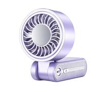 Personal Fan | Rechargeable Foldable Cooling Fan with LED Display | Mini Fa