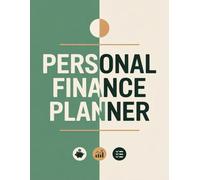 Personal Finance Planner: Split-Design Cover Themed | An Undated Monthly Budget, Expense, Savings, and Debt Tracker