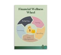 Personal Finance Wheel Chart Budget Expense Tracking Tool