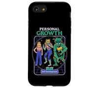 Personal Growth Alien Sarcastic Retro Funny Adult Humor Custodia per iPhone SE (2020) / 7 / 8
