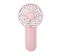 Personal Handheld Fan - USB Wind Blower, Portable Cooling Tool | Rechargeable Battery Operated Outdoor Accessory, 3-Speed Quiet Airflow Travel Equipment For Kids Adults Summer
