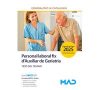 Personal laboral fix d'Auxiliar de Geriatria de la Generalitat de Catalunya. Test del temari
