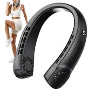 Personal Neck Fan Wearable Bladeless 5 Speeds USB Rechargeable