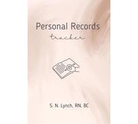 Personal Records Tracker: A Tracker to organize and manage vital personal information, including medical history, password, and subscriptions