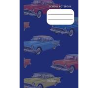 Personal School Notebook With Cool Car Cover For Your Classroom Notes and Homework or Lecture Notes to Organise Your Learning Journey: For Children, Teens and Adults