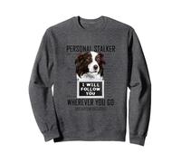 Personal Stalker Cane Border Collie I Will Follow You Felpa
