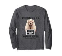 Personal Stalker Cane Cocker Spaniel I Will Follow You Maglia a Manica