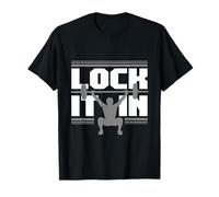 Personal Trainer Allenatore di Fitness Lock It in Maglietta