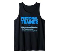 Personal Trainer Fitness Insegnante Allenamento Palestra Istruttore Canotta