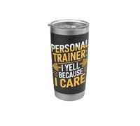 Personal Trainer Urlo perché mi interessa Bicchiere termico in acciaio inox doppia parete