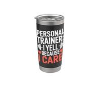 Personal trainer: urlo perché mi interessa Bicchiere termico in acciaio inox doppia parete