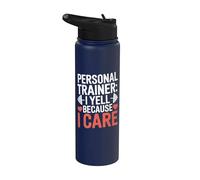 Personal trainer: urlo perché mi interessa Stainless Steel Insulated Water Bottle