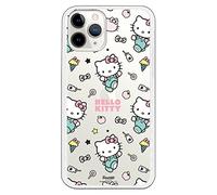 Personalaizer Cover per iPhone 11 Pro - Hello Kitty patron stickers