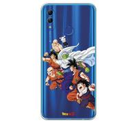 Personalaizer Cover ufficiale compatibile con Huawei P Smart 2019-Honor 10 Lite con motivo Dragon Ball Z Multipersonaggi Goku Piccolo Krillin Ten Shin Han - Cover in silicone TPU flessibile