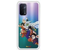 Personalaizer Custodia cellulare per OPPO A54 5G - A74 5G di Dragon Ball Z Multipersonaggio, prodotto ufficiale, cover mobile g ella serie Goku, silicone gel flessibile