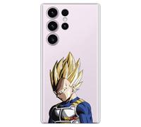 Personalaizer Custodia compatibile con Samsung Galaxy S23 Ultra - Dragon Ball Z Vegeta Super Saiyan