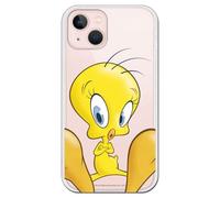 Personalaizer Custodia compatibile iPhone 15 - Design animato Lonney Tunes - Cover in silicone TPU flessibile trasparente