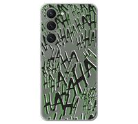 Personalaizer Custodia compatibile per Samsung Galaxy S24 - Design HAHAHA Joker - Cover in silicone TPU flessibile trasparente