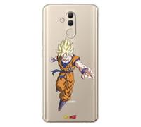 Personalaizer Custodia Dragon Ball Z Goku SS1 per Huawei Mate 20 Lite - Cover in silicone TPU flessibile trasparente - Licenza ufficiale