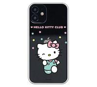Personalaizer Custodia originale compatibile con iPhone 12 Mini con un design di Hello Kitty Club stelline