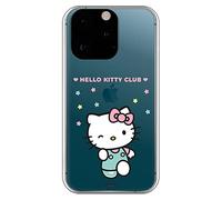 Personalaizer Custodia originale compatibile con iPhone 13 Pro - Hello Kitty Club stelline