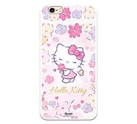 Personalaizer Custodia originale compatibile con iPhone 6 o 6S con un motivo Hello Kitty Delicate Flower