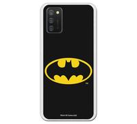 Personalaizer Custodia ufficiale Batman compatibile con Samsung Galaxy A02S - Cover in silicone TPU flessibile trasparente - Design classico logo