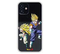 Personalaizer Dragon Ball Z Gotenks and Vegito iPhone 12 Mini Custodia bianca