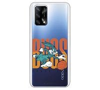 Personalaizer Looney Tunes Space Jam Bugs Cover per OPPO A74 4G Prodotto Ufficiale, Custodia per cellulare serie e cartoni animati Looney Toons Silicone Gel Flessibile