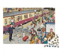Personale della stazione ferroviaria Puzzle in Legno Impermeabile DIY Puzzles Da 1000 Pezzi Per Adulti Impossibili Giochi Di Impegnativi