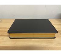 Personale Misura Gigante Stampa Riferimento Bibbia Kjv Originale Vacchetta, Nero