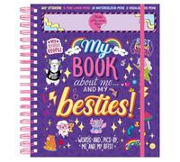 Personalised Arts & Crafts: My Book About Me And My Besties! Fill-In Activity Book for Pre-Teens to Express Creativity & Track Emotions