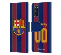 PERSONALISED FC BARCELONA 2020/21 KIT CUSTODIA COVER A PORTAFOGLIO PER SAMSUNG 1