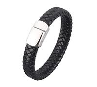Personalised Gifts Bracelets Polyurethane Charm Bracelets IC Bracelets for Men Wrist Chain Stainless Steel with Magnetic Clasp